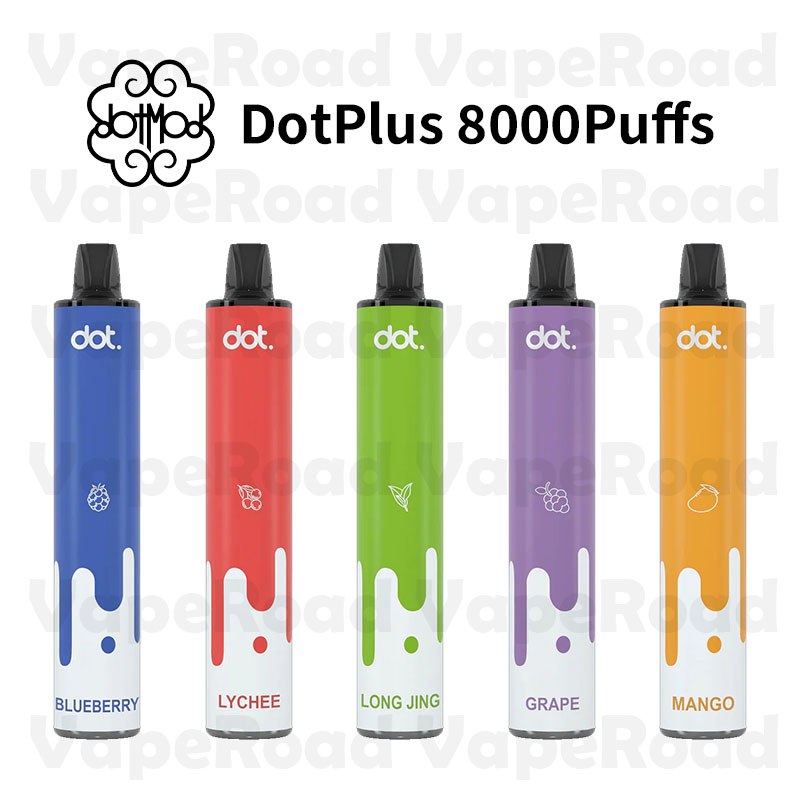 DotMod 佩特里 Dot Plus 一次性電子煙｜8000口 puffs 超長續航